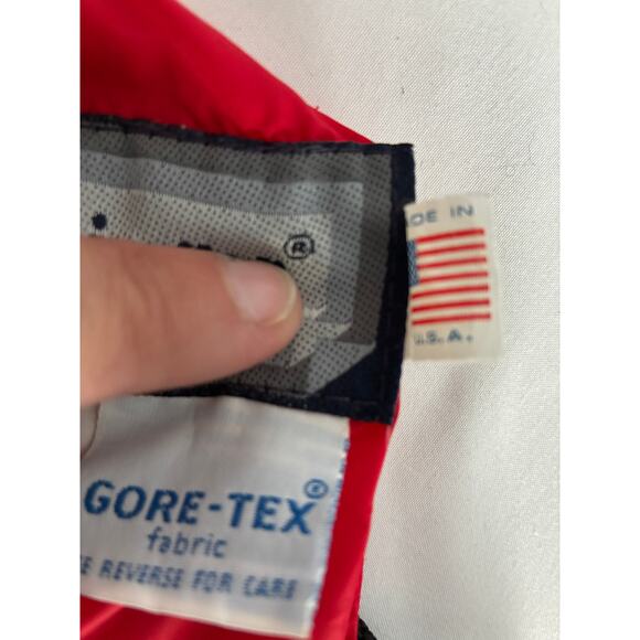 Vintage Remington Overalls Mens Large Red Hunting Fishing Stretch Adjustable USA - Picture 8 of 10